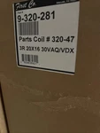New In Box First Company 9-320-281 Coil, 3R 20X16 30 Vaq/vdx. Fixed Price $450.00.