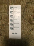 Haier Ac Orijinal Remote Control A0010401791. Fixed Price $35.00.