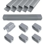 Mooitek 4" 10FT Mini Split Pvc Line Set Cover Kit Decorative. Fixed Price $73.33.