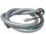 Bramec 3/4" X 6', 8 Gauge Thhn With 1-STRAIGHT Connector And 1-90. Fixed Price $20.00.