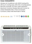 Haier ESAQ406TZ 6,000 Btu Serenity Series Window Air Conditioner Excel. Cond.. Fixed Price $180.00.