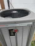 21 Seer Rheem High Efficiency Condenser Unit. Fixed Price $1000.00.