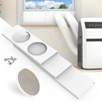 Dual Hose Portable Air Conditioner Window Seal Kit, 5.9" Diameter Adjustable .... Fixed Price $50.58.