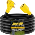 10FT Generator Transfer Switch Adapter Cord Nema TT-30P L14-30R, Prong. Fixed Price $82.99.
