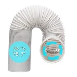 Bewave Portable Air Conditioner Hose, Exhaust Vent Dia 5.9"/L 78.7". Fixed Price $36.15.