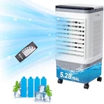 Portable 3-IN-1 Evaporative Air Cooler Cooling Fan, Water Humidifier, Remote. Fixed Price $79.95.