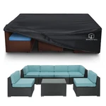 Startwo Patio Furniture Covers Waterproof,heavy Duty 7-12 Seats Outdoor Furni.... Fixed Price $81.89.