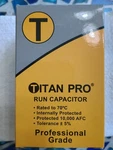 Titan Motor Run Capacitor TRCFD4075 40+7.5MFD 440/370 Vac Professional Grade. Fixed Price $20.50.