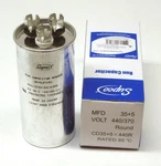 Air Conditioning Hvac Round Dual Motor Run Capacitor 35 + Mfd 440 Volt. Fixed Price $10.63.