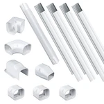 3" W 15FT Mini Split Line Set Cover Kit, Decorative Pvc Tubing For Du.... Fixed Price $70.66.
