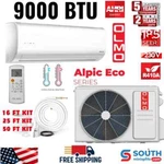 Olmo 9000 Btu Mini Split Heat Pump 230V Ductless Air Conditioner + 16FT Kit. Fixed Price $544.00.