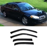 Kucaruce Side Window Deflector 4PCS Rain Guards For Chevy Impala 06-16. Fixed Price $67.00.