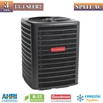 Goodman R-32 Split Air Conditioner Condenser Ton 13.4 SEER2 GLXS3BN3610. Fixed Price $2017.00.
