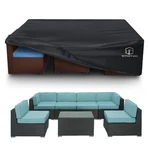 Startwo Patio Furniture Covers Waterproof,heavy Duty 7-12 Seats Outdoor Furni.... Fixed Price $64.00.