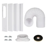 Luckin Portable Air Conditioner Kit With Hose And Panels, Adjustable Window S.... Fixed Price $35.76.