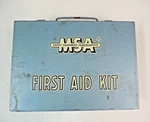 Vintage Msa First Aid Kit Wall Mountable 16 Unit. Fixed Price $27.50.