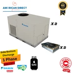 4 Ton Daikin Gas Electric Package Unit R32 13.7 SEER2 90K Btu Light Commercial. Fixed Price $10842.26.