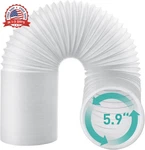 Portable Ac Exhaust Hose 5.9 Inch Diameter 150CM Length Counter Clockwise For Ai. Fixed Price $33.75.