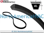 New Vbelt V-belt A88 4L900 Industrial Grade 1/2" X 90" Hvac Lawn Mower Auto. Fixed Price $15.49.