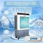 Evaporative Swamp Cooler W/ 5.3 Gallon Water Tank+touch Screen+remote Control. Fixed Price $99.99.