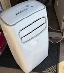 Midea Portable Air Conditioner 3-IN-1 White Cools Circulates Dehumidifies. Fixed Price $200.00.