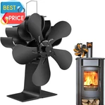 5 Blades, Heat Powered Fireplace Fans For Wood/log Burner Stove,. Fixed Price $31.34.