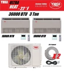 Ymgi 36000 Btu Zone Ductless Mini Split Pump Heating -22 DS23. Fixed Price $3850.00.