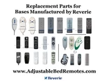 Reverie Remote Controls For Adjustable Beds - All New Gen Models. Fixed Price $129.00.