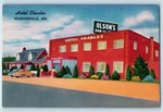 1940 Hughesville Maryland Md Vintage Postcard Hotel Charles Olson's Bar Building. Fixed Price $29.95.