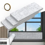 Flamorrow Insulated Foam Panels For Portable Ac Window Seal Kit, Sturdy Gray. Fixed Price $41.00.