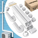 Mini-split Line Set Cover: 3'' 17 Ft Hide For Air Conditioner Ce. Fixed Price $80.50.