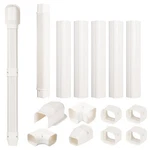 Bewave 3" 10 Ft Mini Split Line Set Cover Kit, Decorative Pvc Tubing Ki.... Fixed Price $45.16.