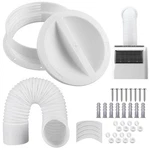 Portable Ac Vent Size Wall Mount Connector With Hose Exhaust Coupler .... Fixed Price $52.27.