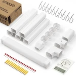 3 Inch 10FT Short Straight Duct Set Smoqio Mini Split Line Cover Easy Install. Fixed Price $59.99.