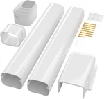 4'' 7.5 Ft Mini Split Line Set Cover, Pvc & Pp 4" X Feet. Fixed Price $56.99.